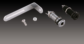 Output Jack & Brackets & Sylinder Jack & Endpin Jack